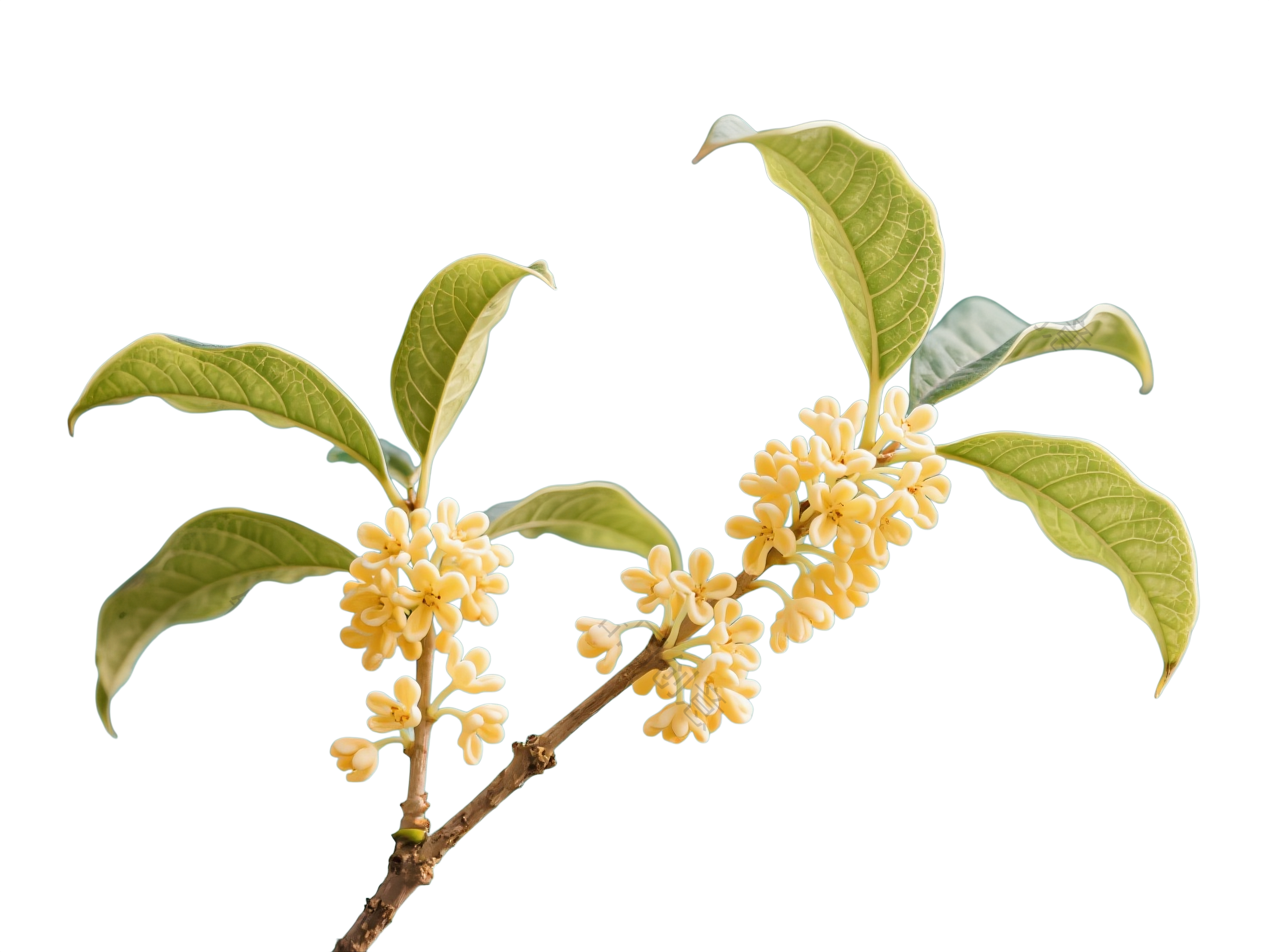桂花花枝元素