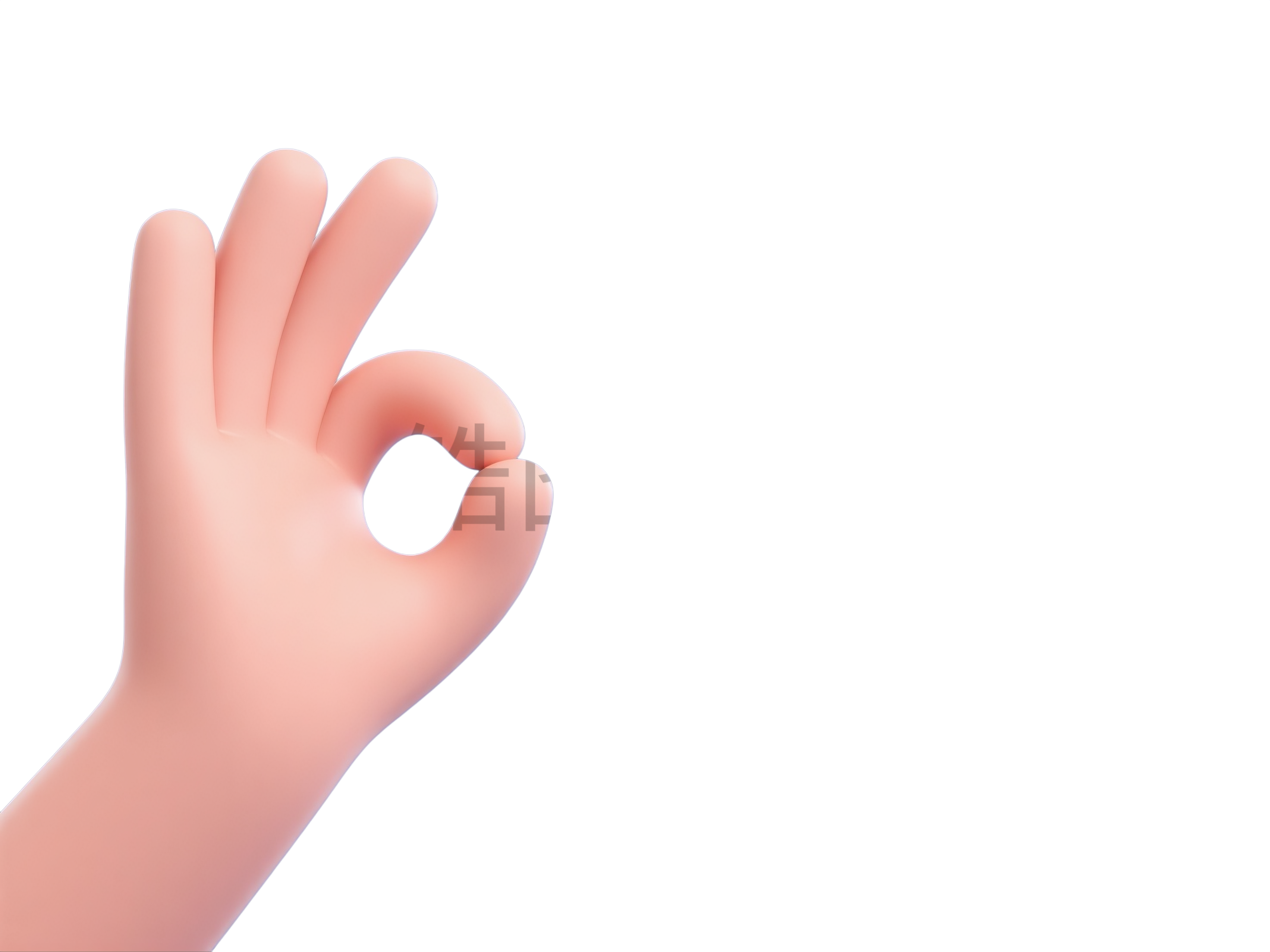 手3d卡通元素