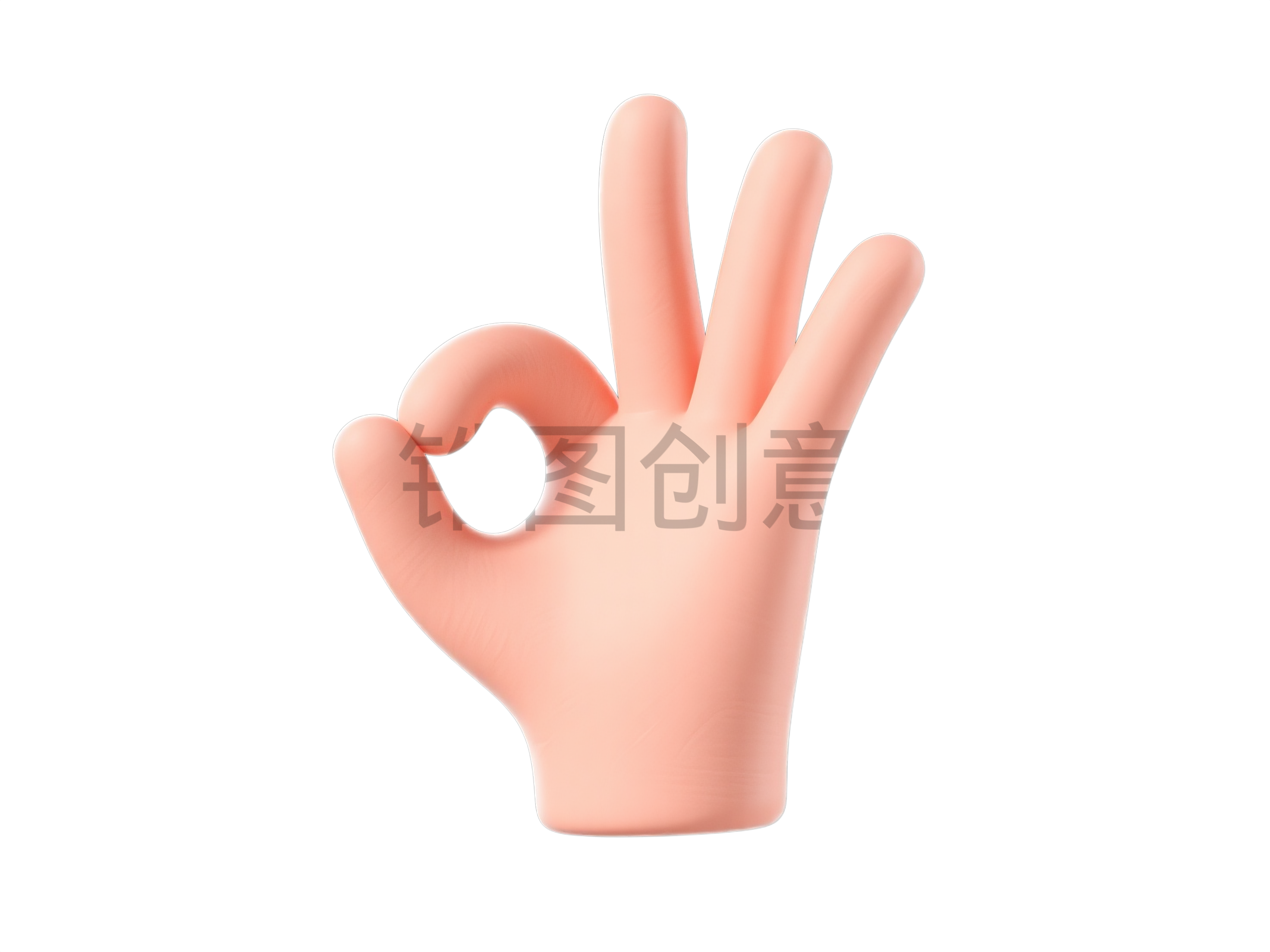 手3d卡通元素