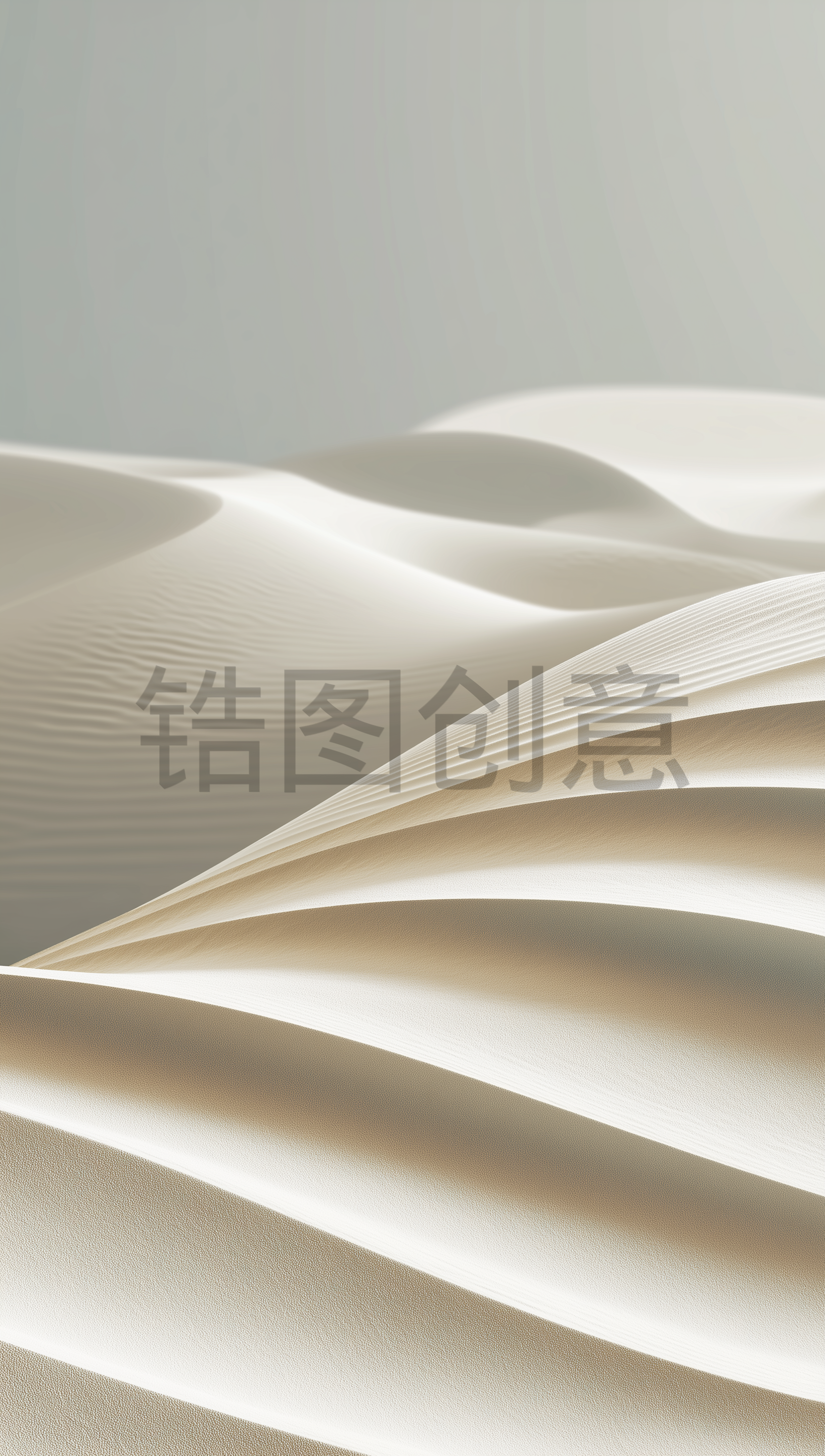 白色灰色抽象沙漠脉络起伏素材
