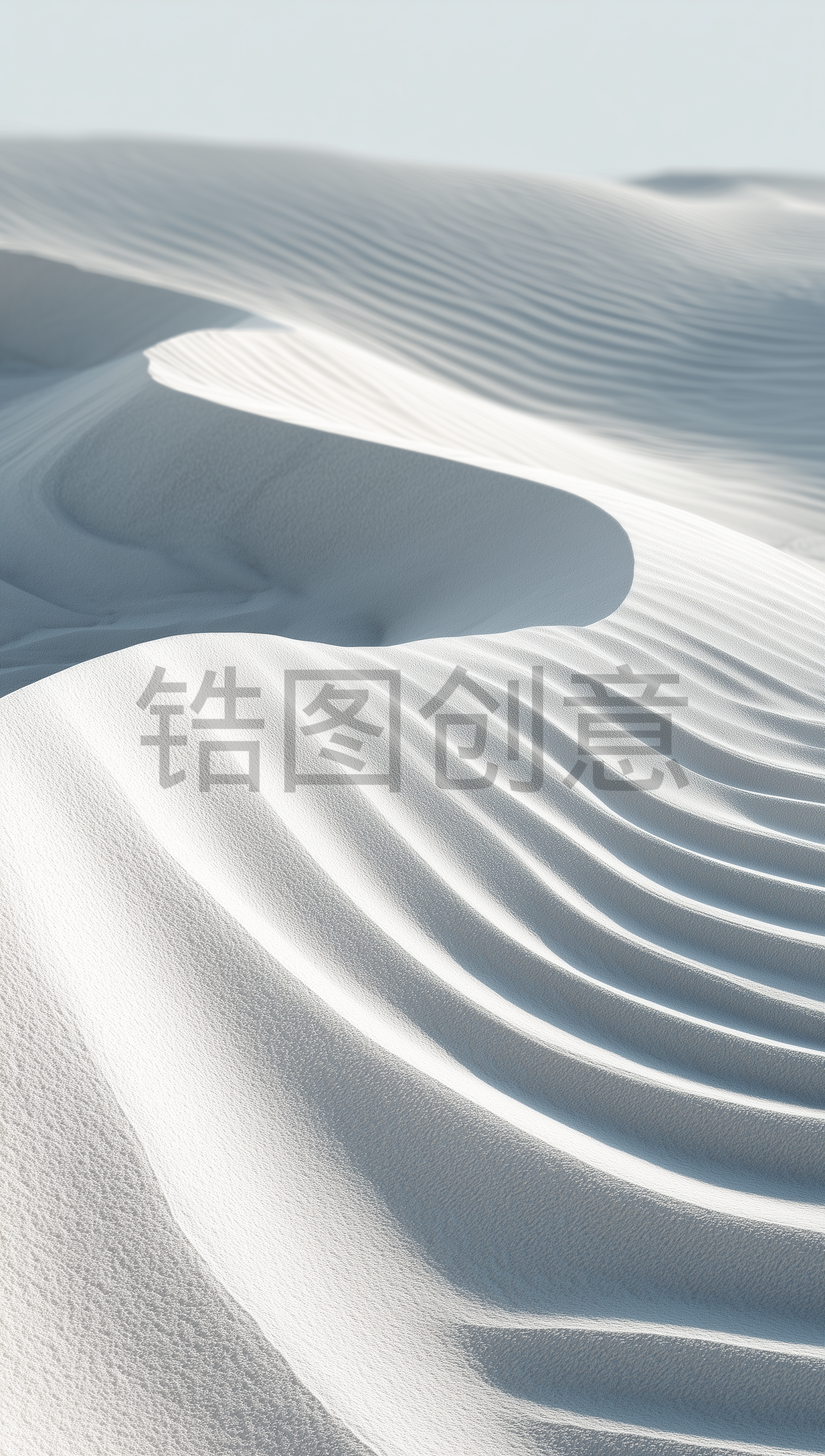 白色灰色抽象沙漠脉络起伏素材