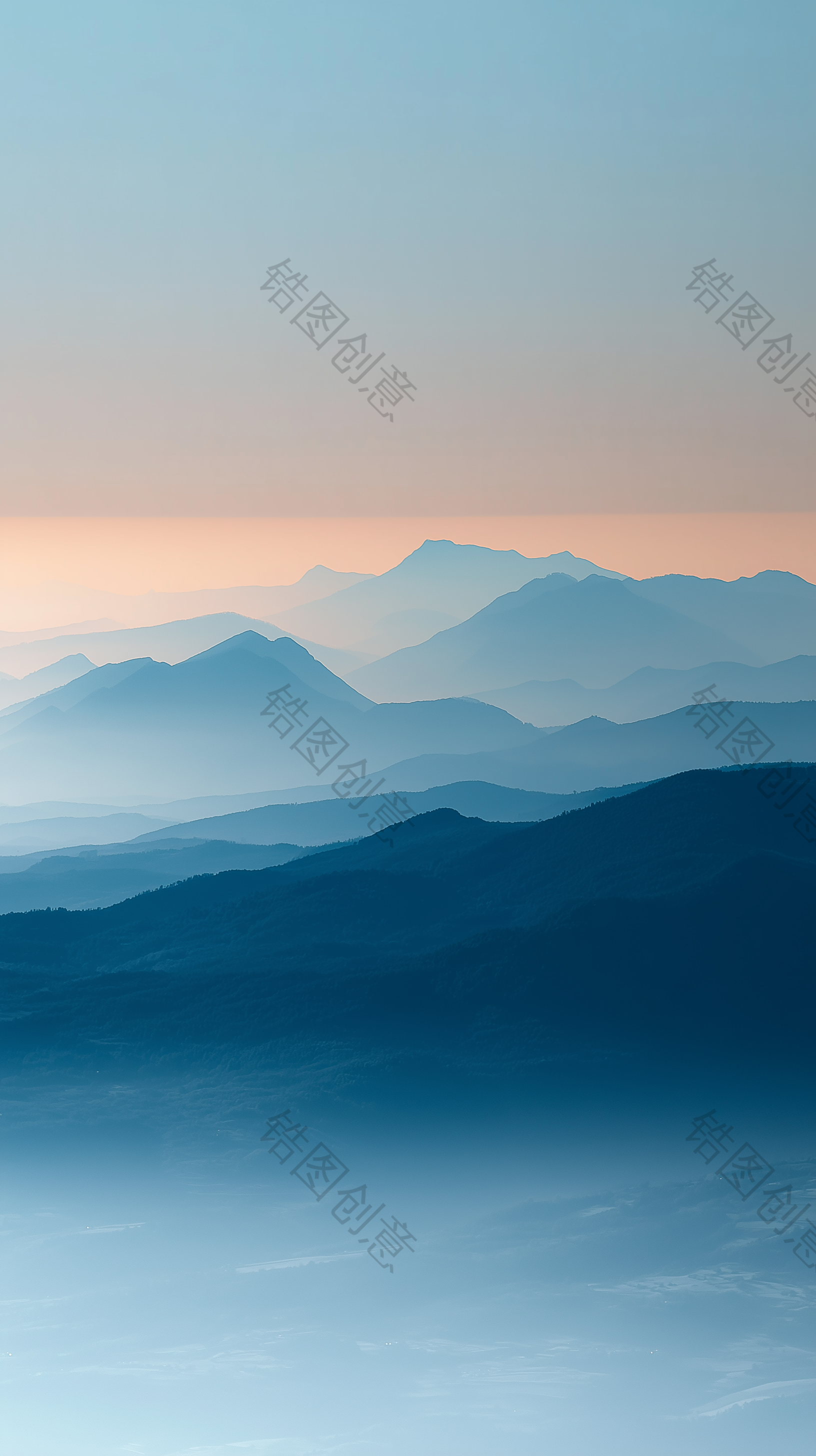 自然系列山脉山峰素材
