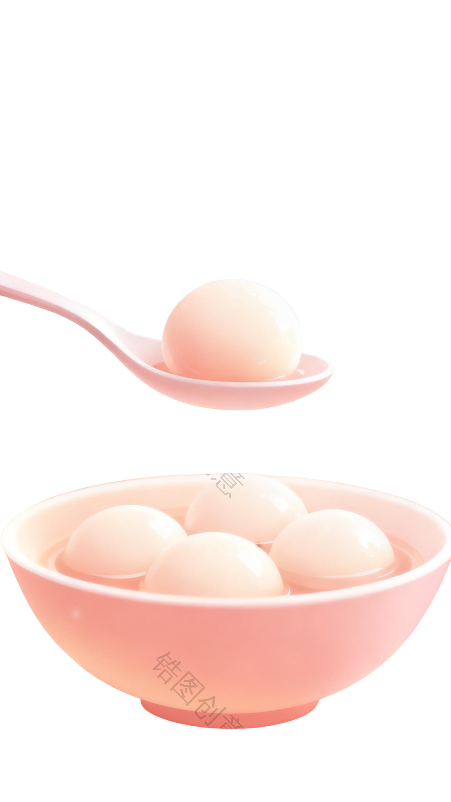 冬至汤圆免扣元素