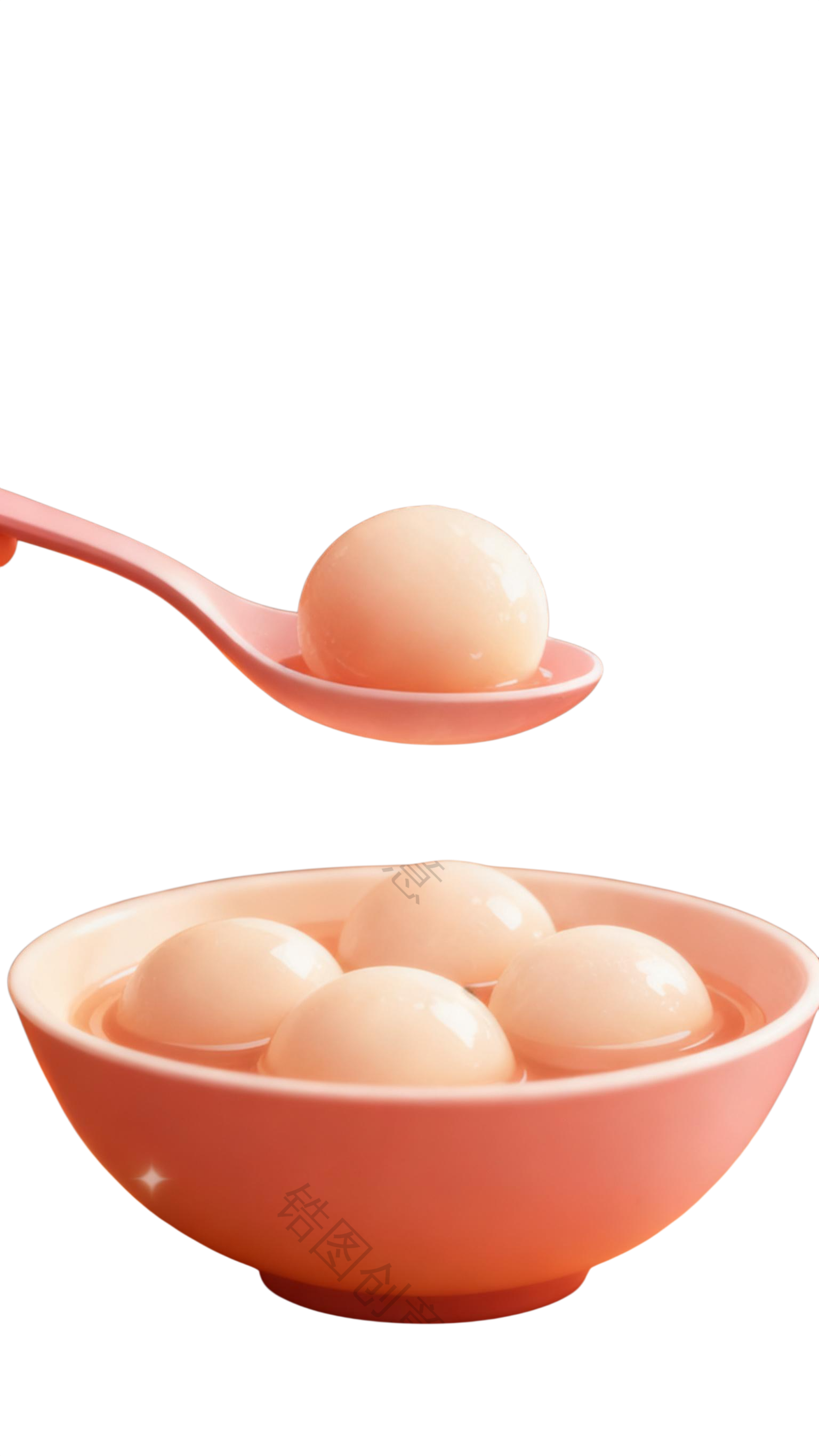 冬至汤圆免扣元素