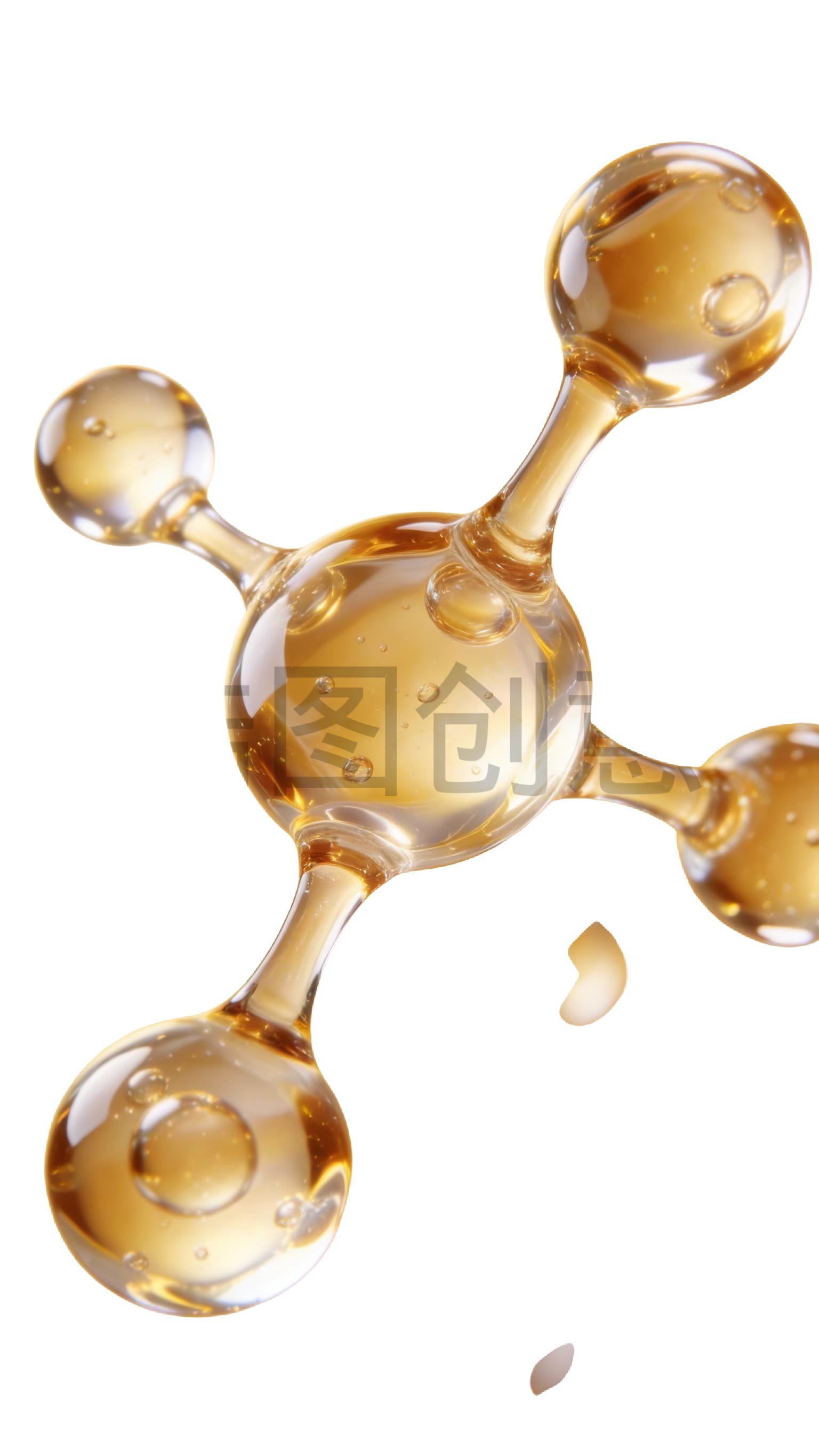 美妆透明感分子元素