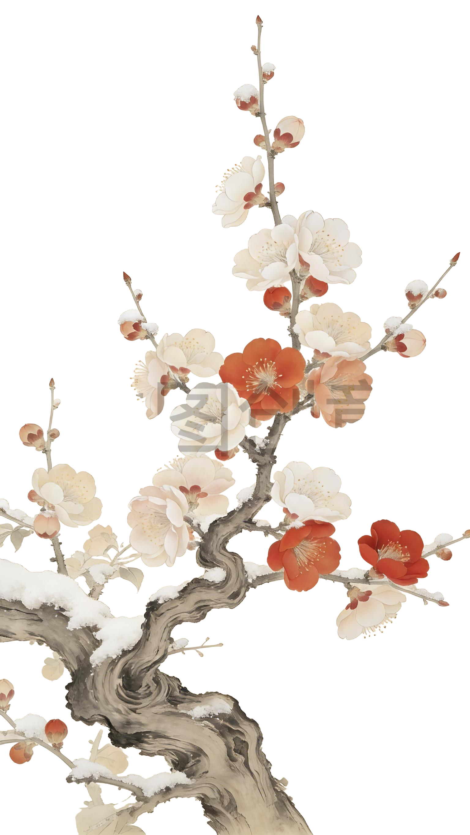 中国风梅花元素