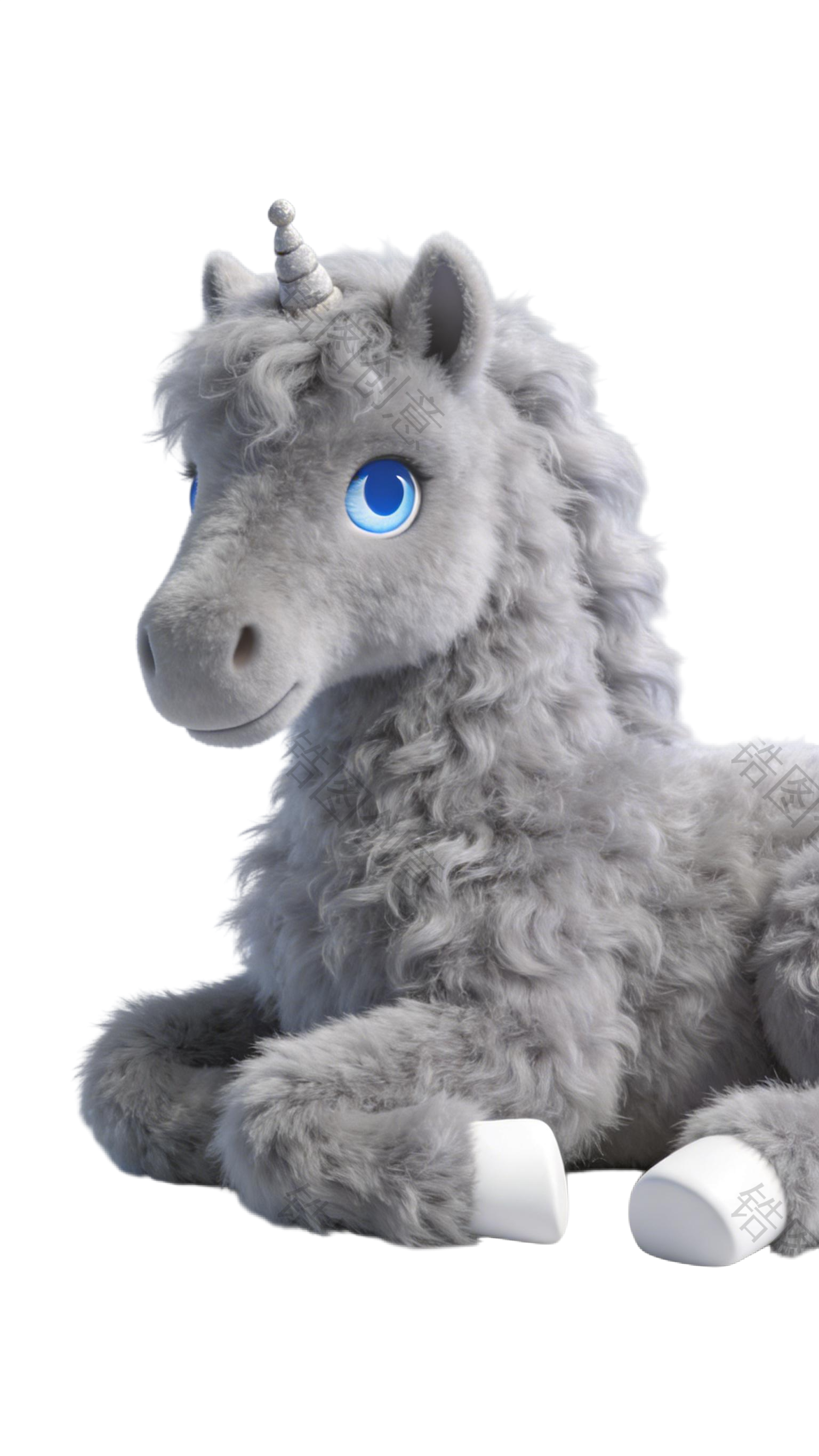 2026年马年生肖3d毛绒绒马元素