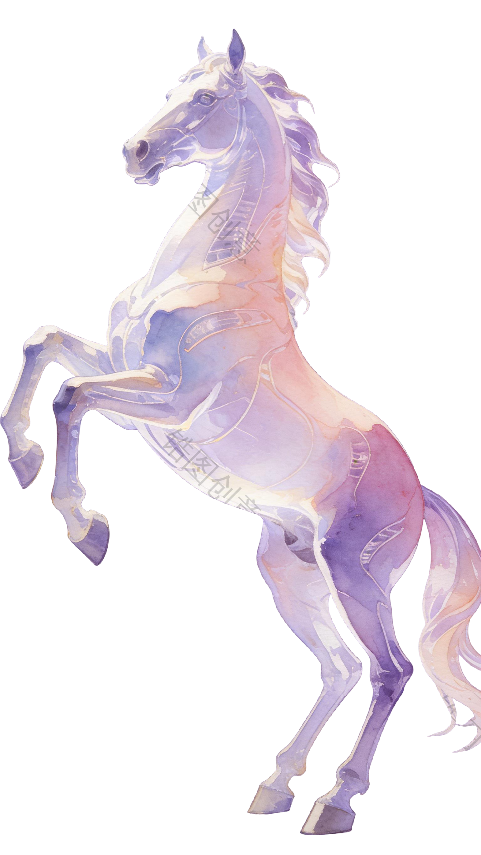 2026年马年马插画元素