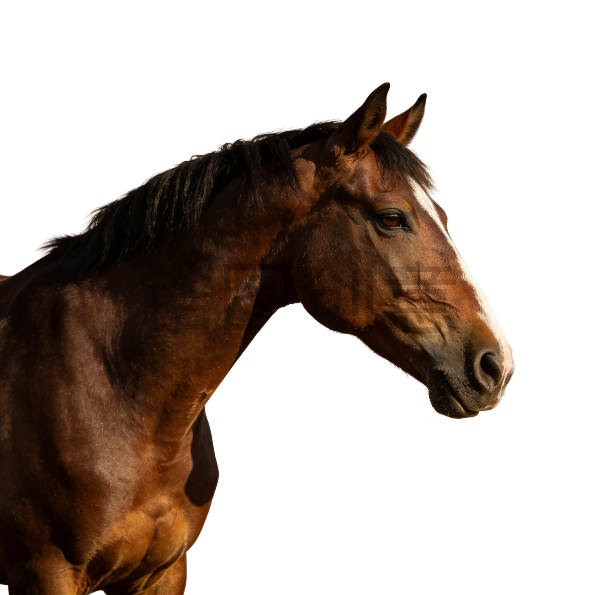 常规真实感马元素