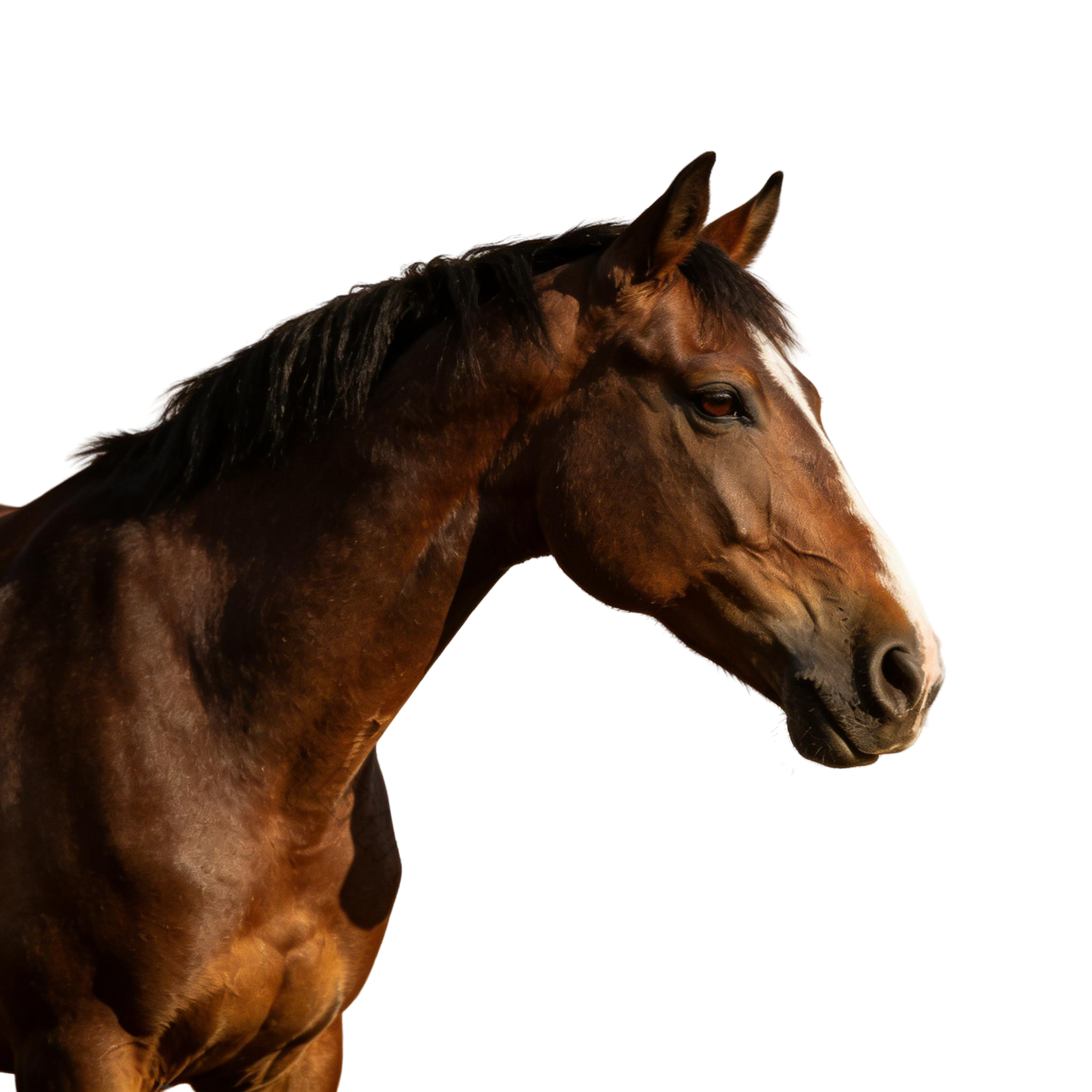 常规真实感马元素