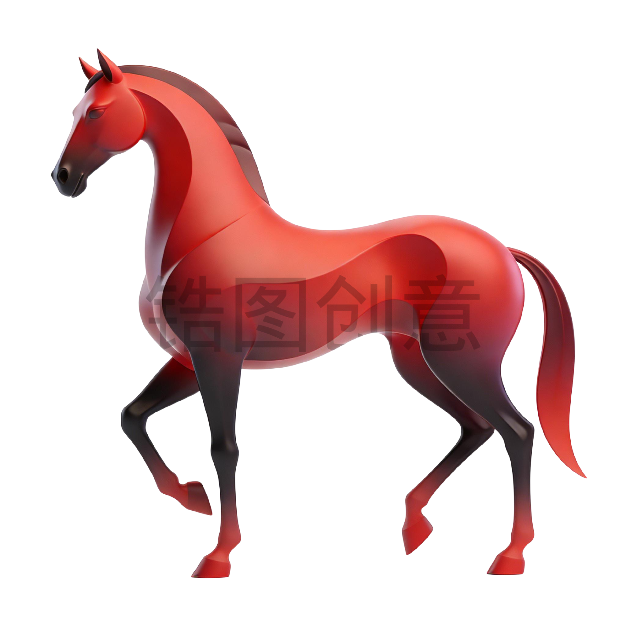 2026年马年3d马元素