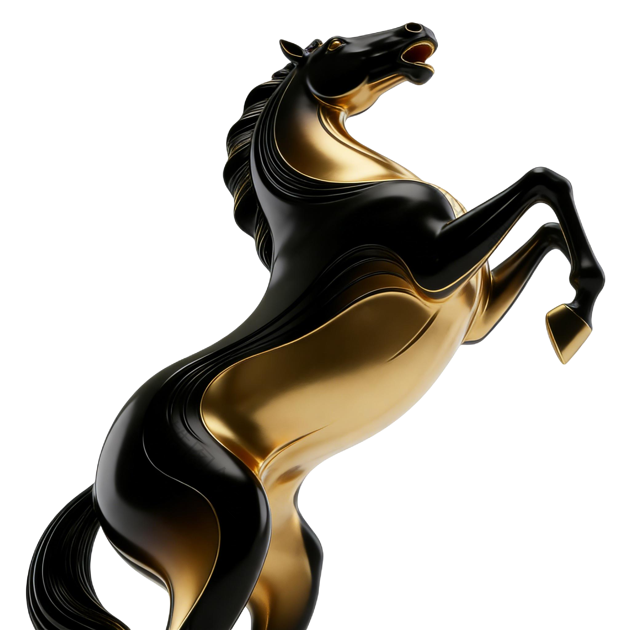 2026年马年创意3d马元素