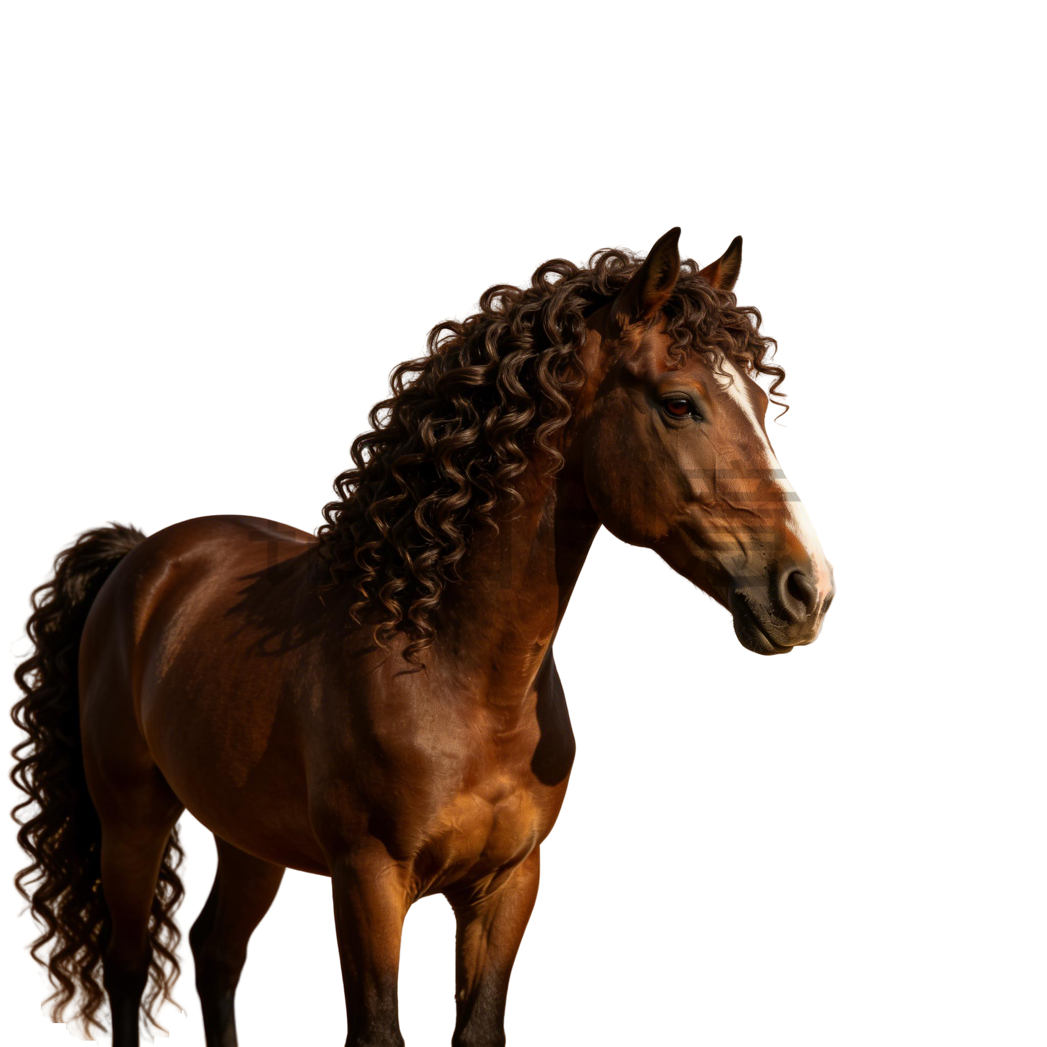 常规真实感马元素