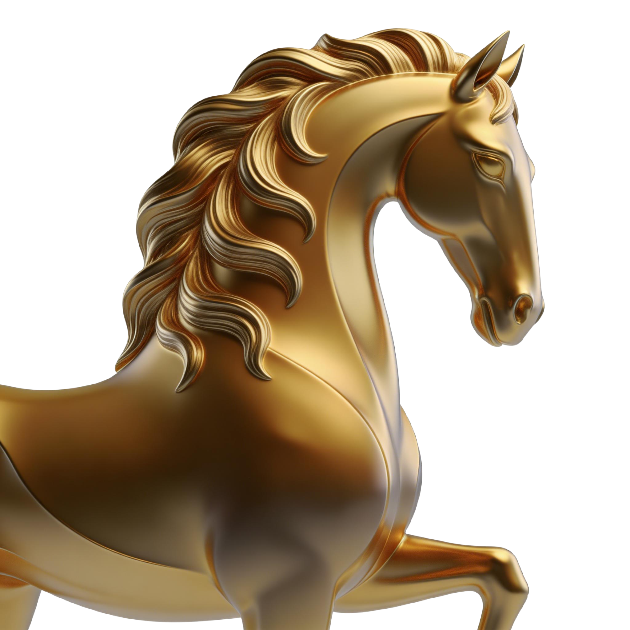 2026年马年奇幻生肖3d马元素