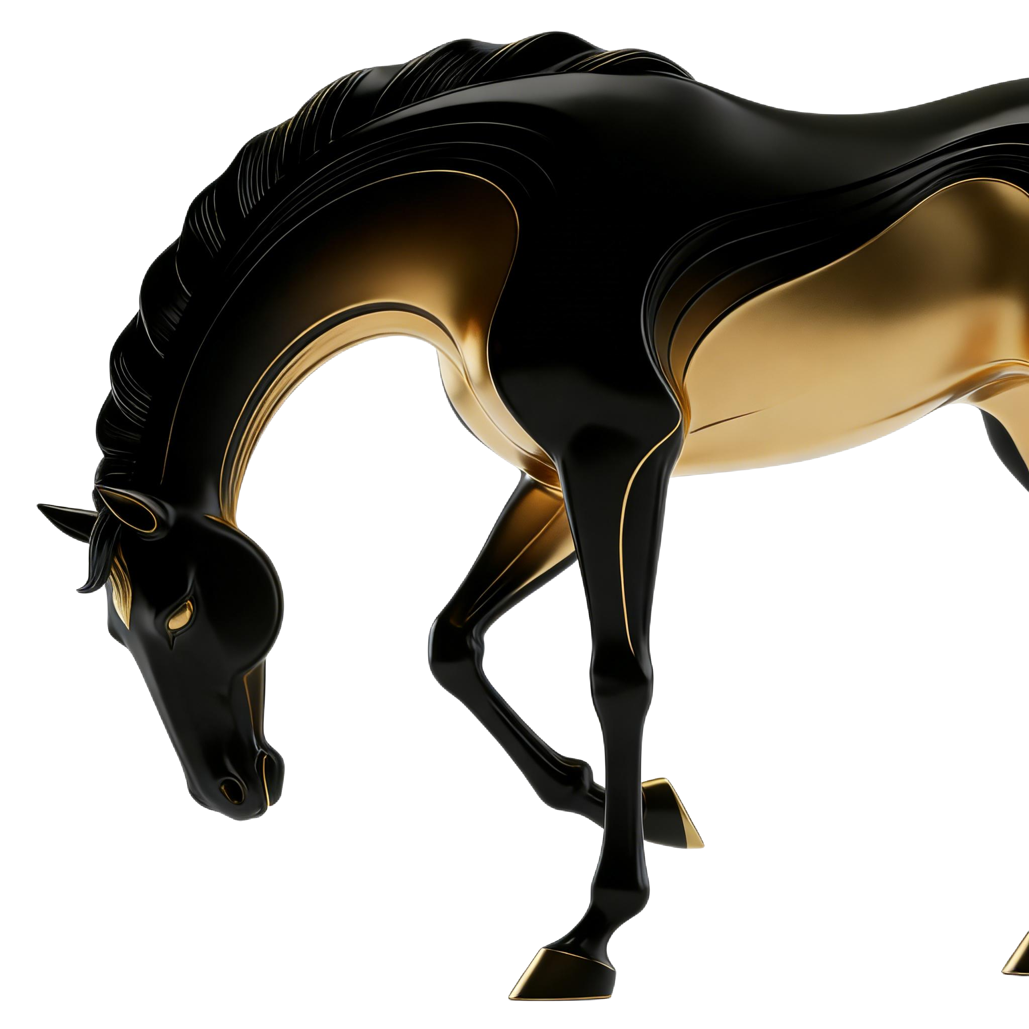 2026年马年创意3d马元素