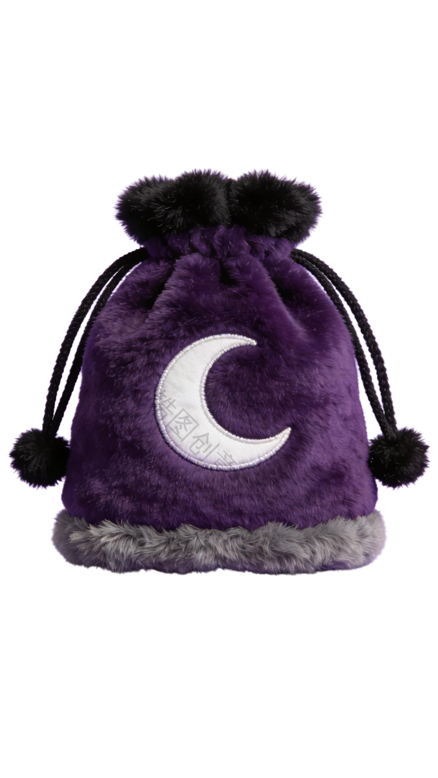 3d毛绒质感促销装饰礼袋元素