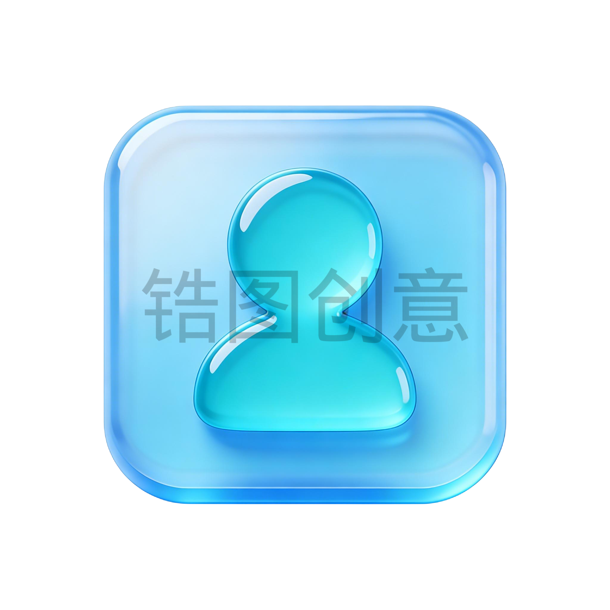 3D图标icon通讯录ui元素