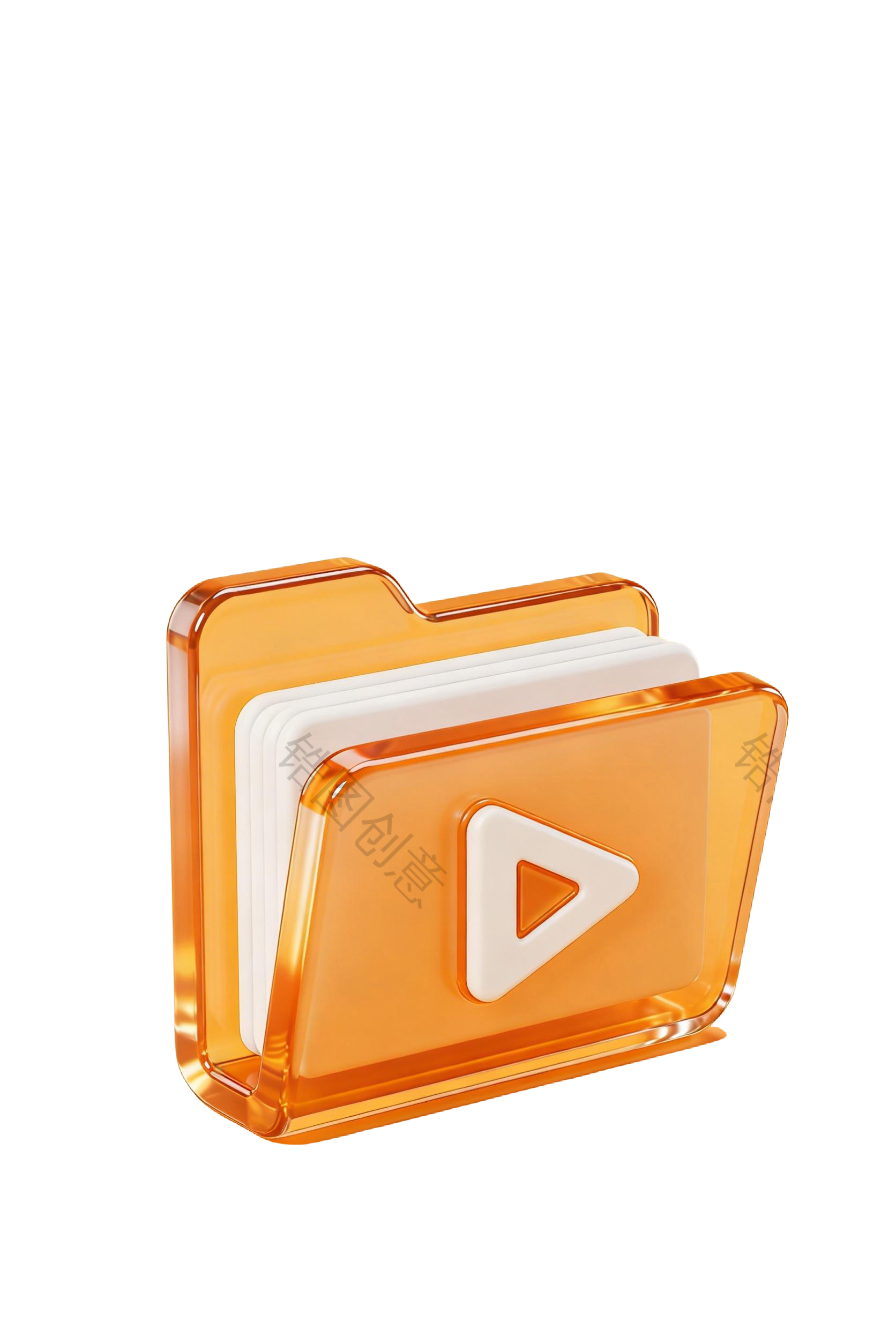 3D图标icon播放元素