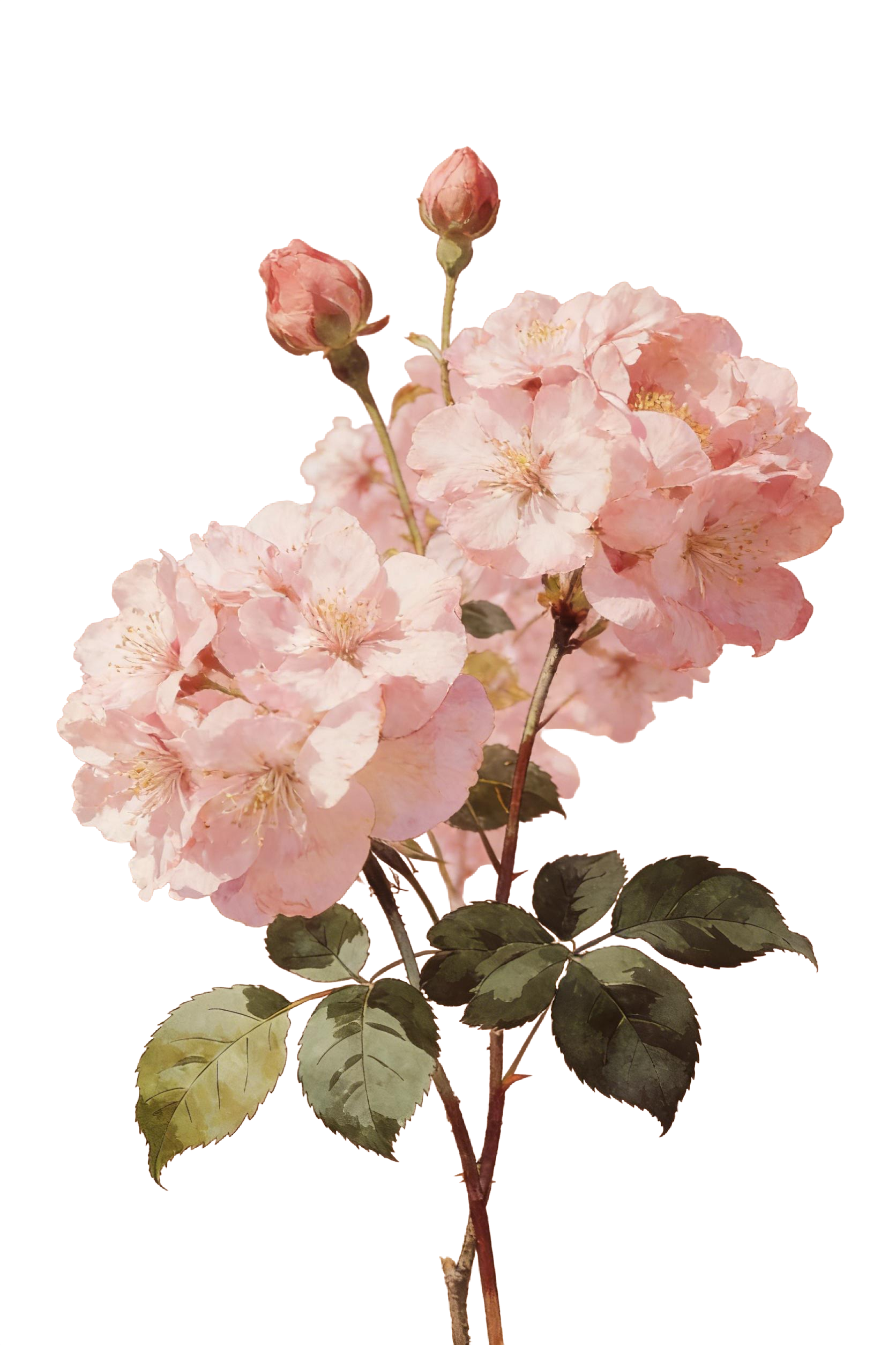 植物系列花卉插画元素