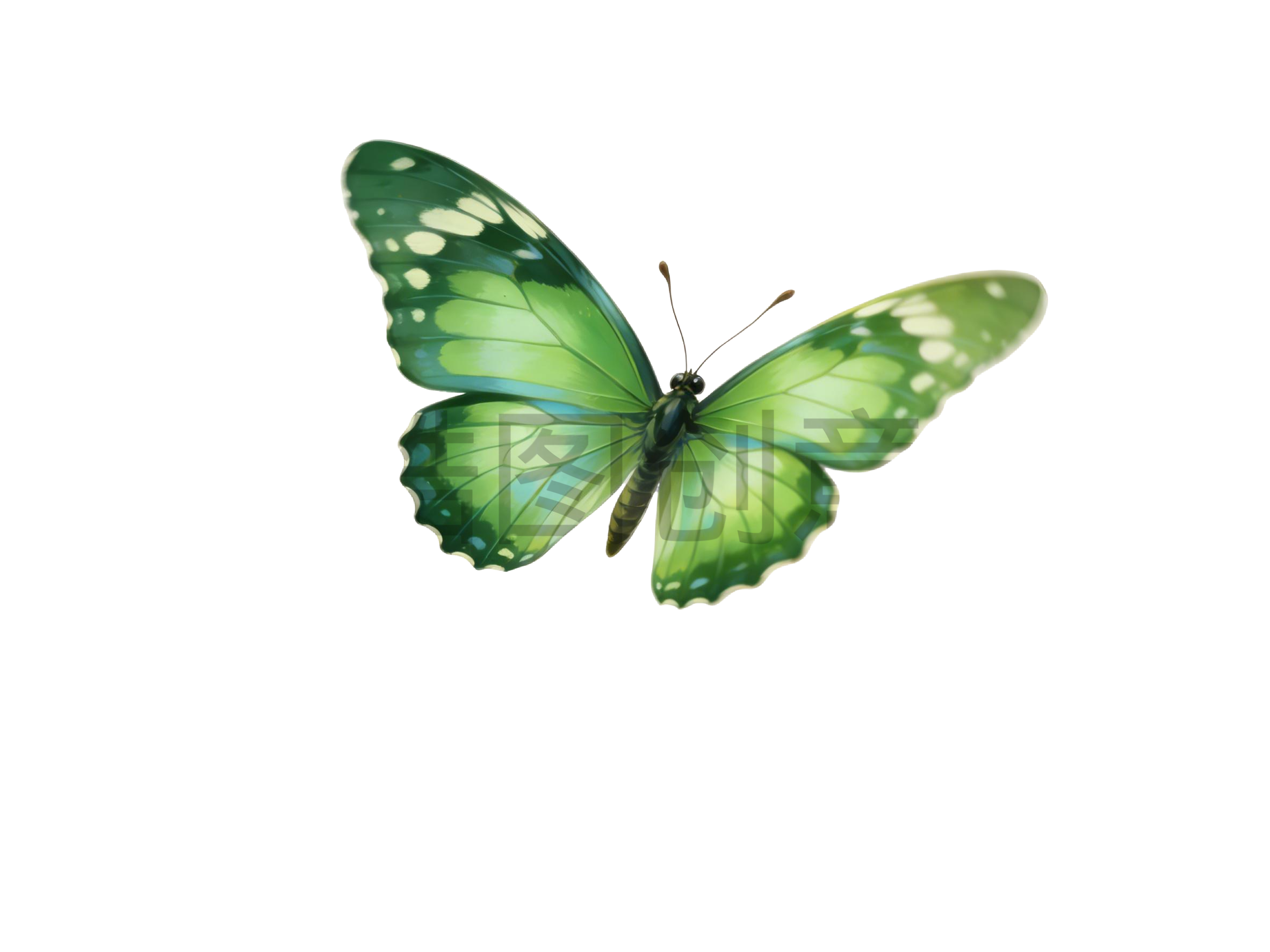 蝴蝶插画元素