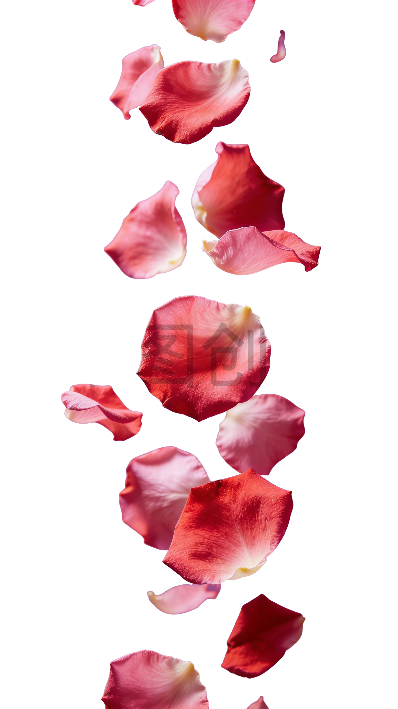 玫瑰花瓣元素