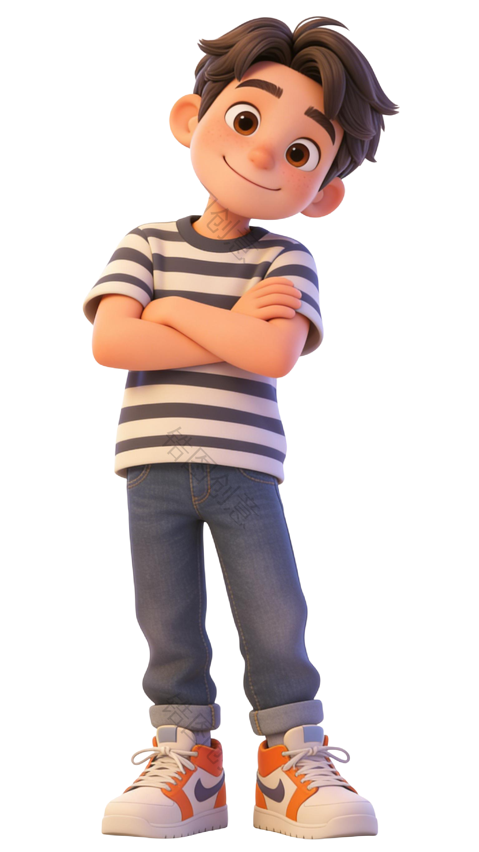 3D系列生活感 卡通人物元素