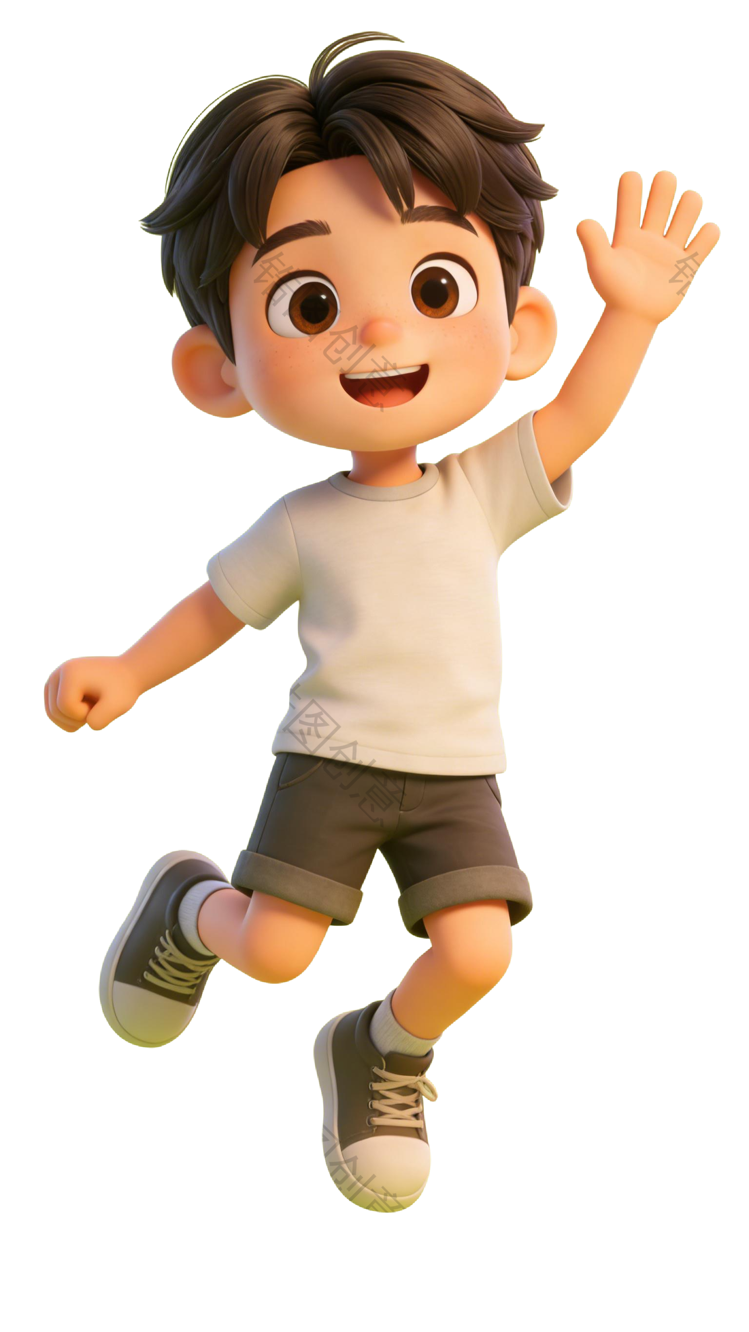 3D 可爱卡通系列人物