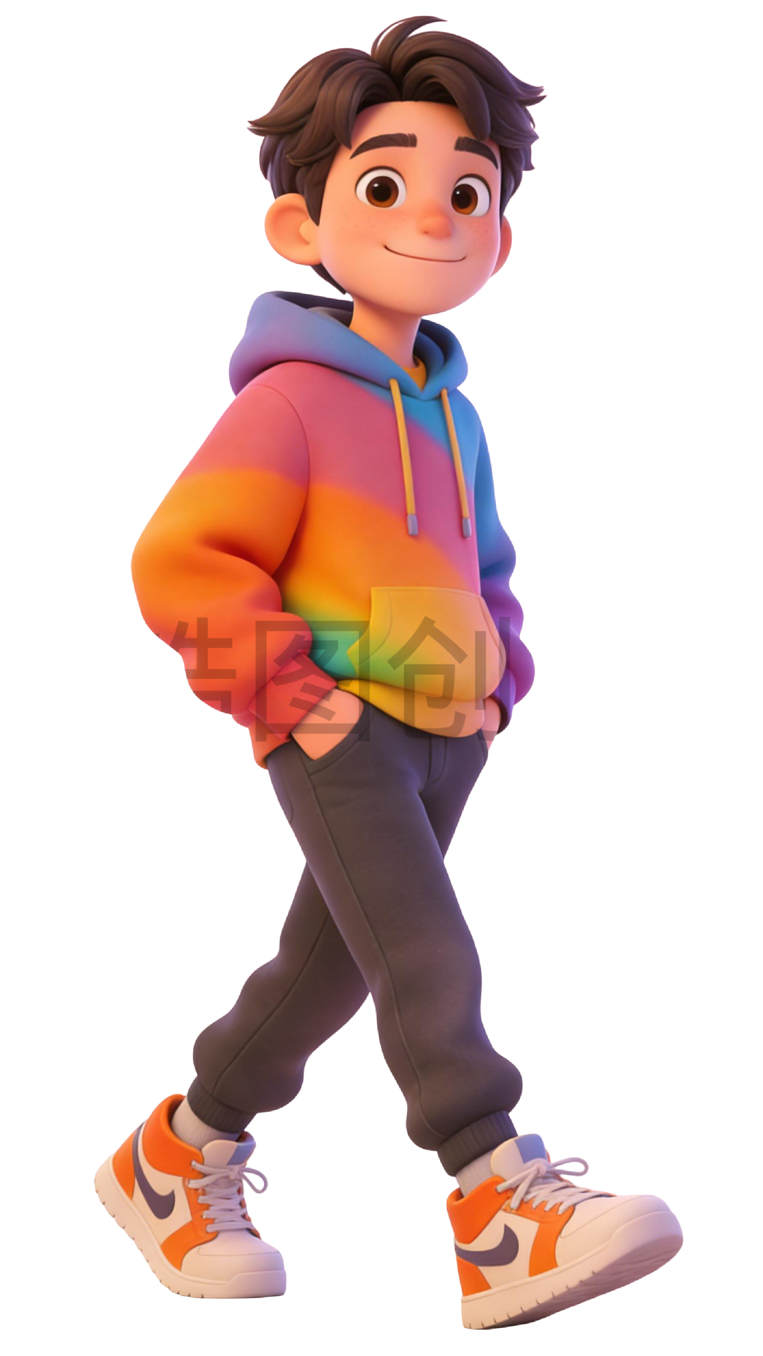 3D系列生活感 卡通人物元素