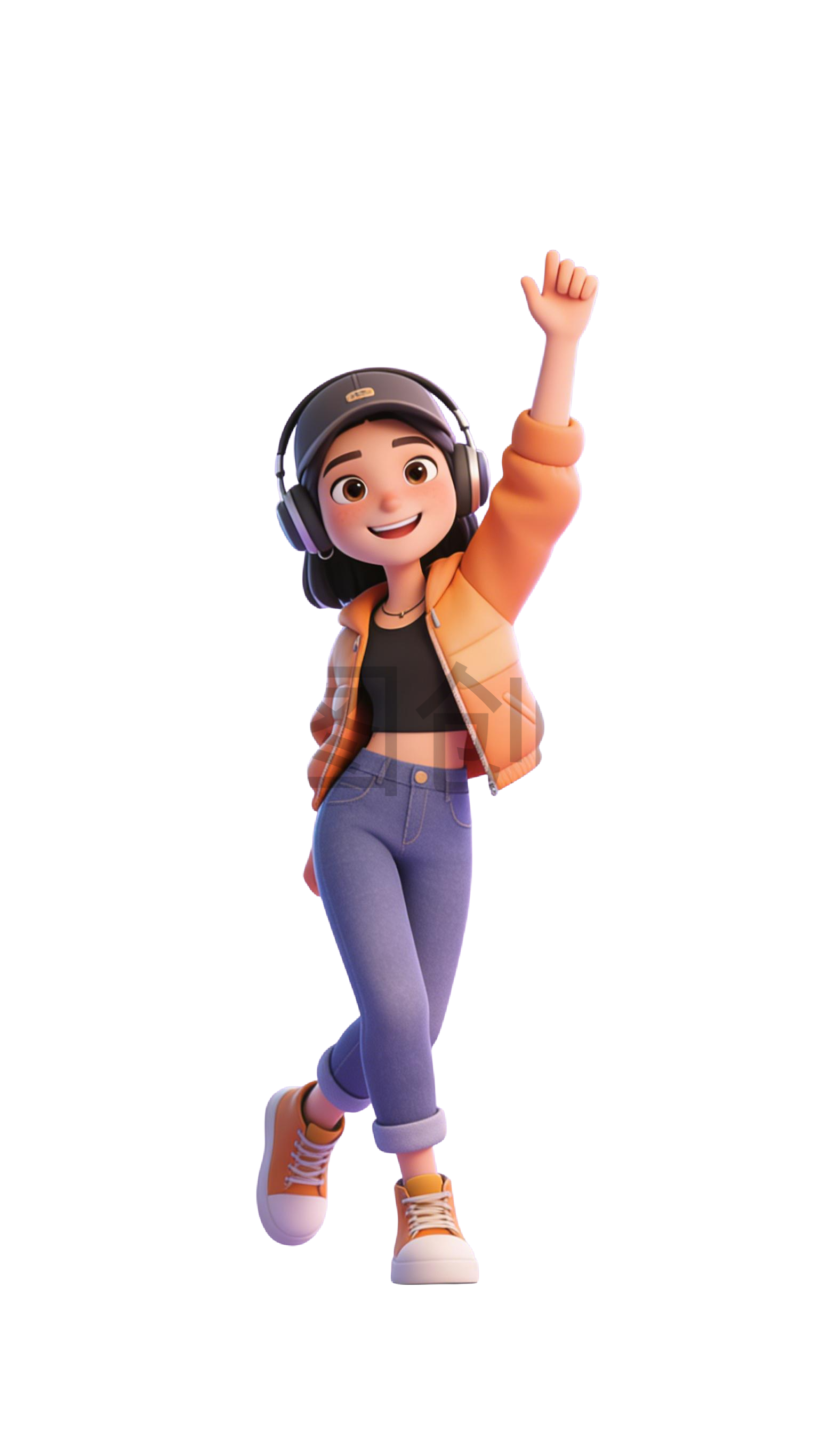 3D 卡通系列生活感人物元素