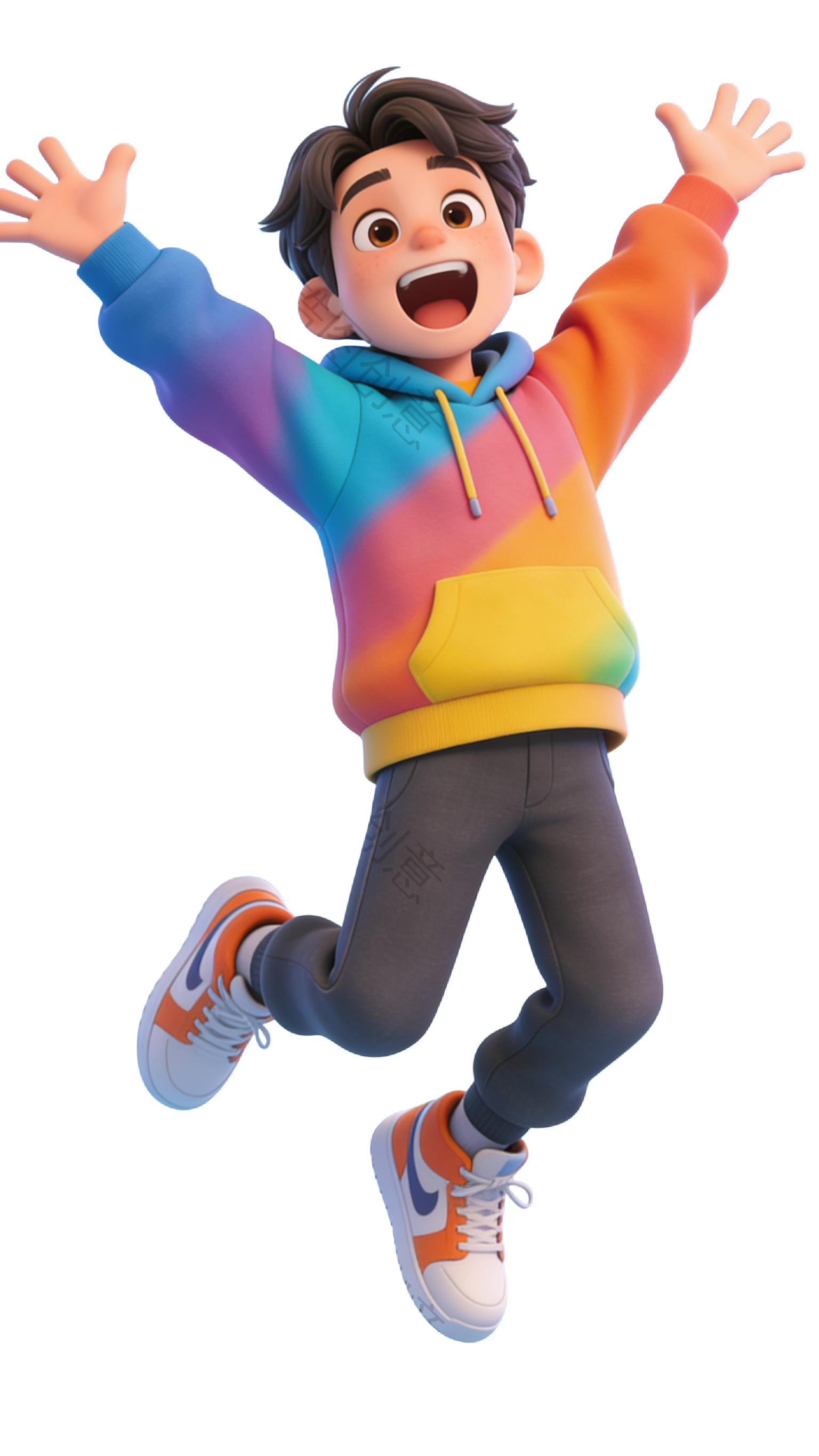 3D系列生活感 卡通人物元素