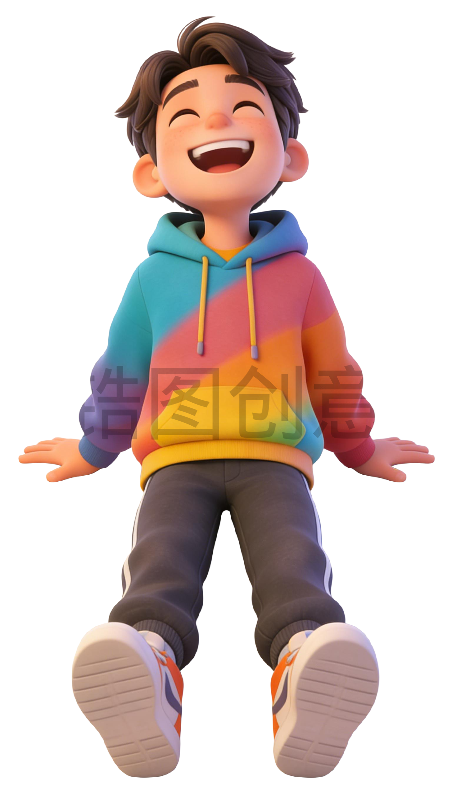 3D系列生活感 卡通人物元素