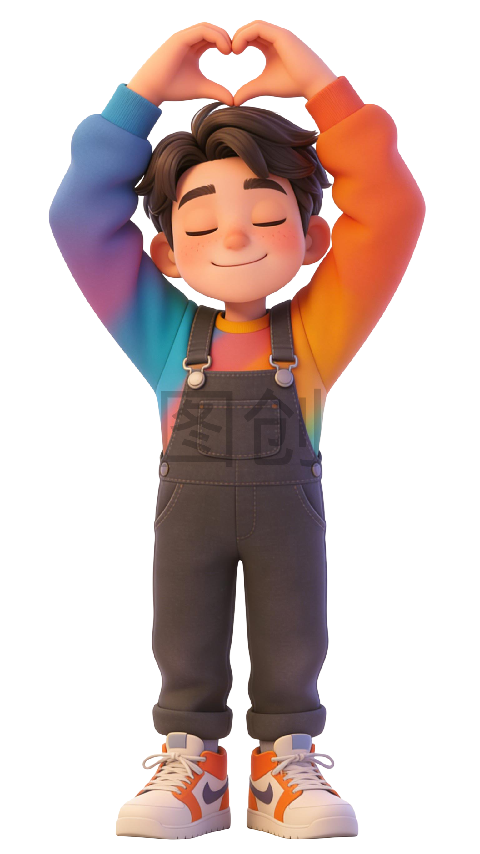 3D系列生活感 卡通人物元素