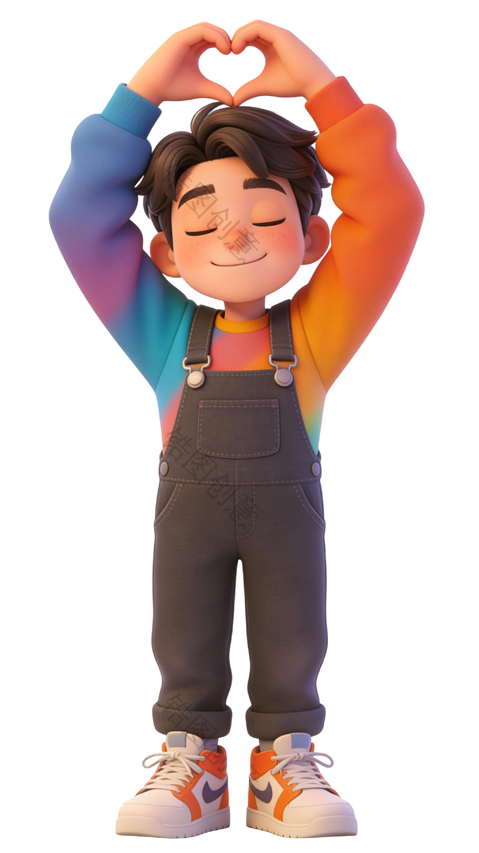 3D系列生活感 卡通人物元素