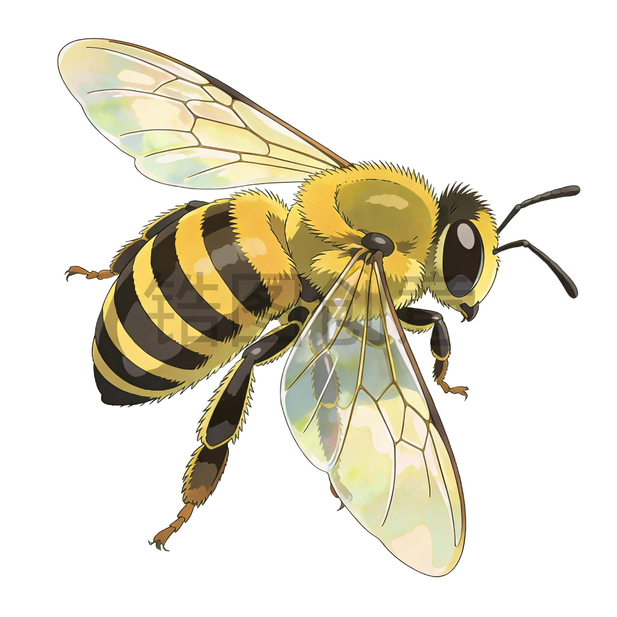 蜜蜂插画元素