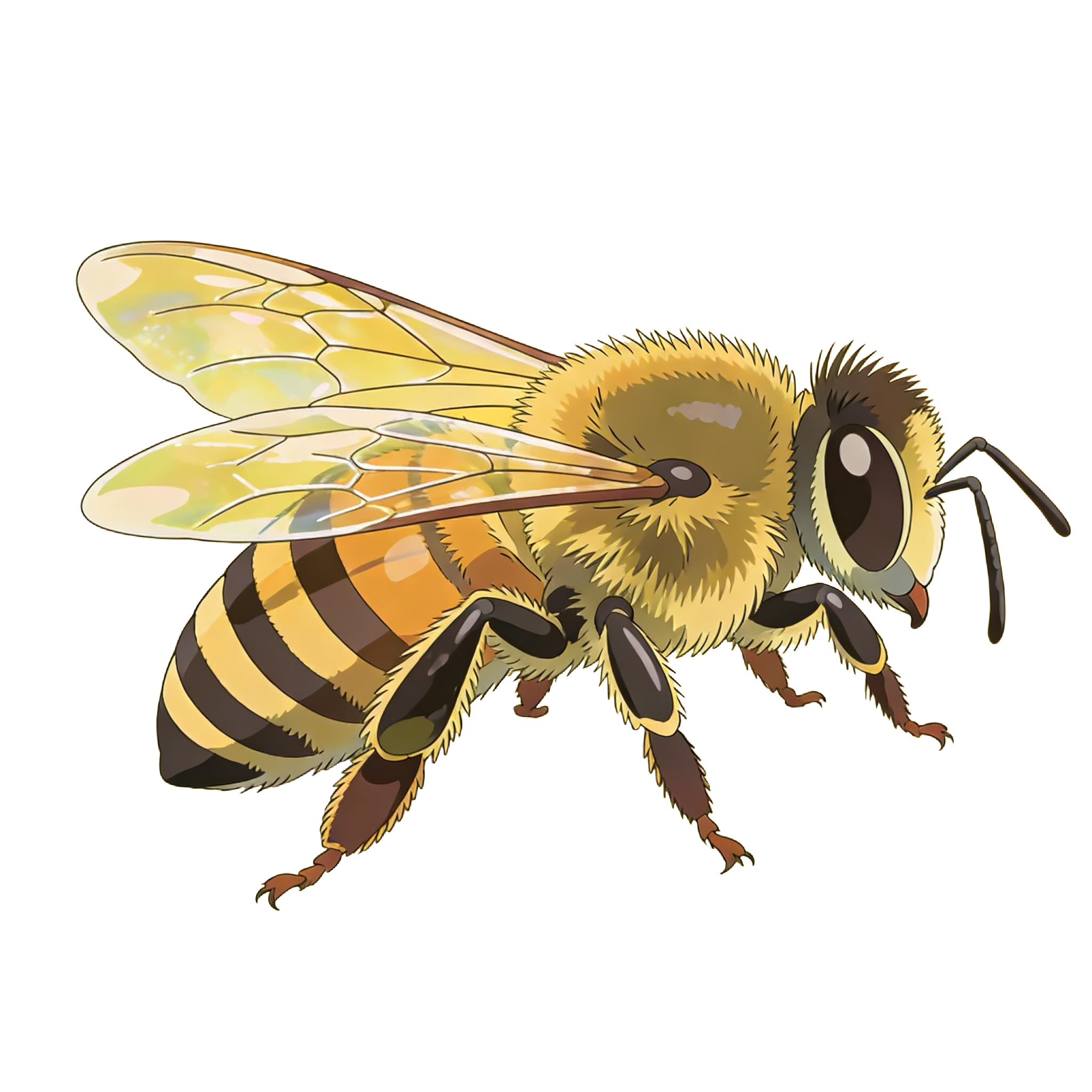 蜜蜂插画元素