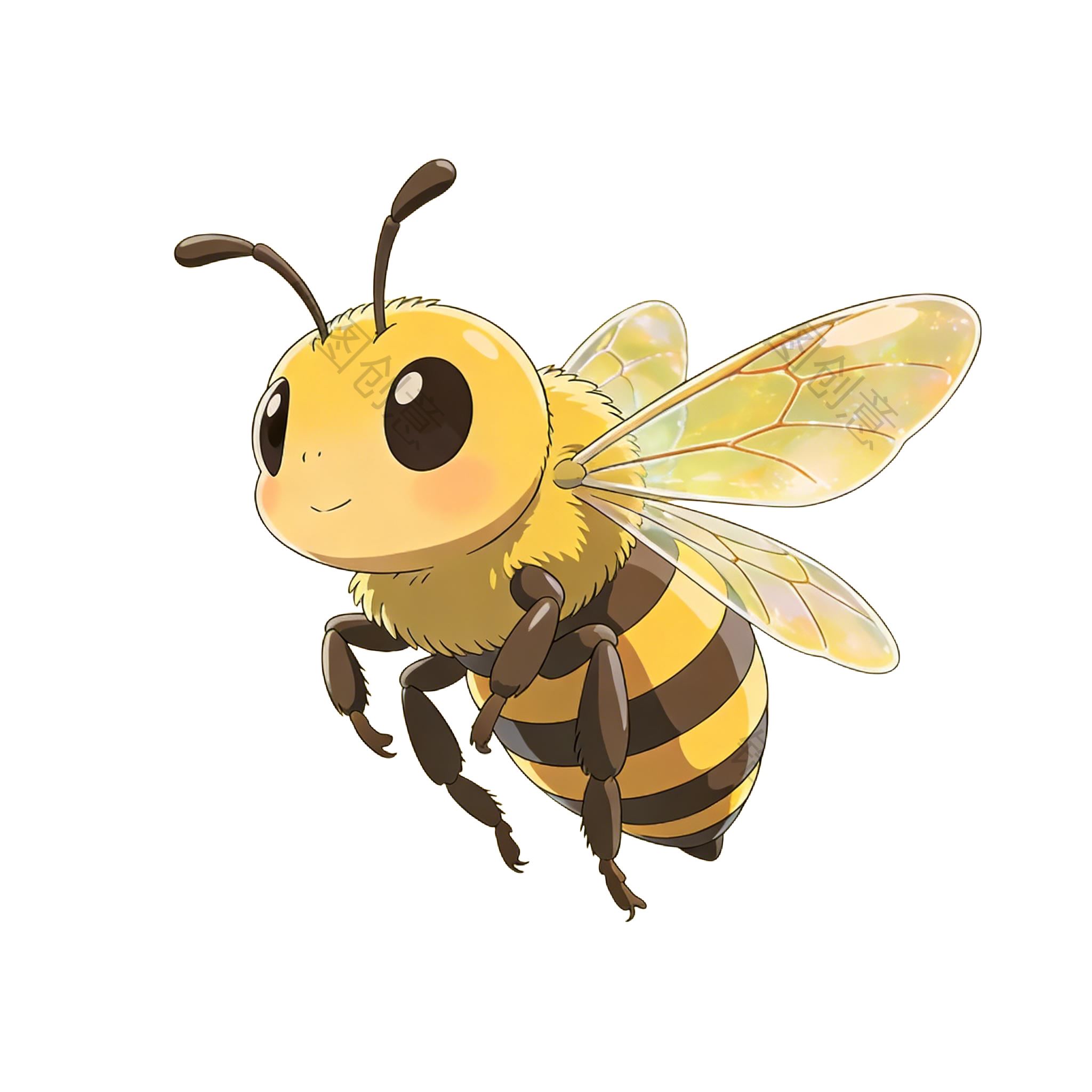 蜜蜂插画元素